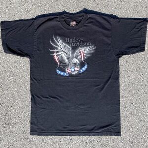 Harley-Davidson Eagle Las Cruces New Mexico Vtg 2006 T-Shirt Men's (XL fits L)